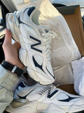 new balance 9060 white black