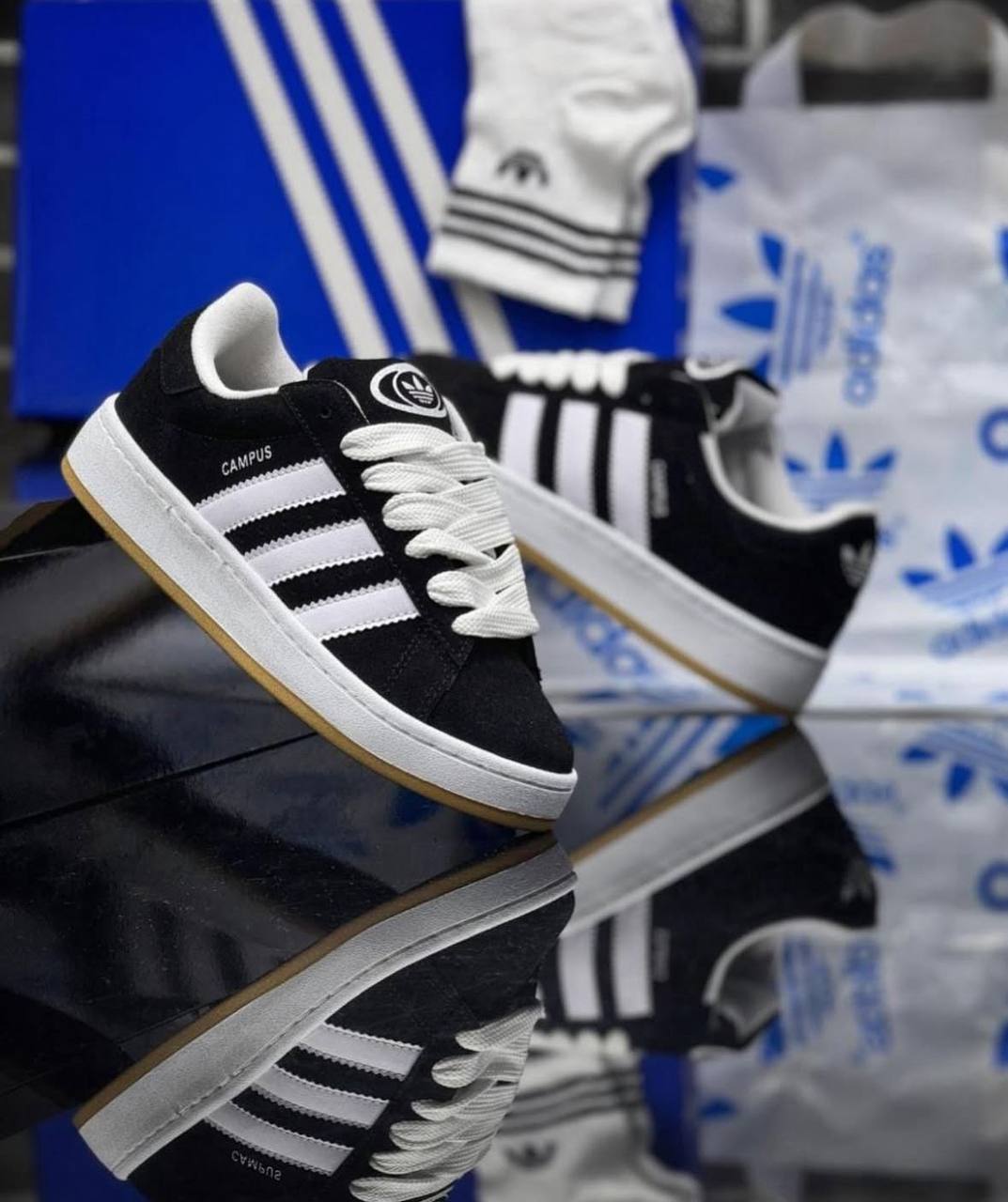 ADIDAS CAMPUS NEGRAS